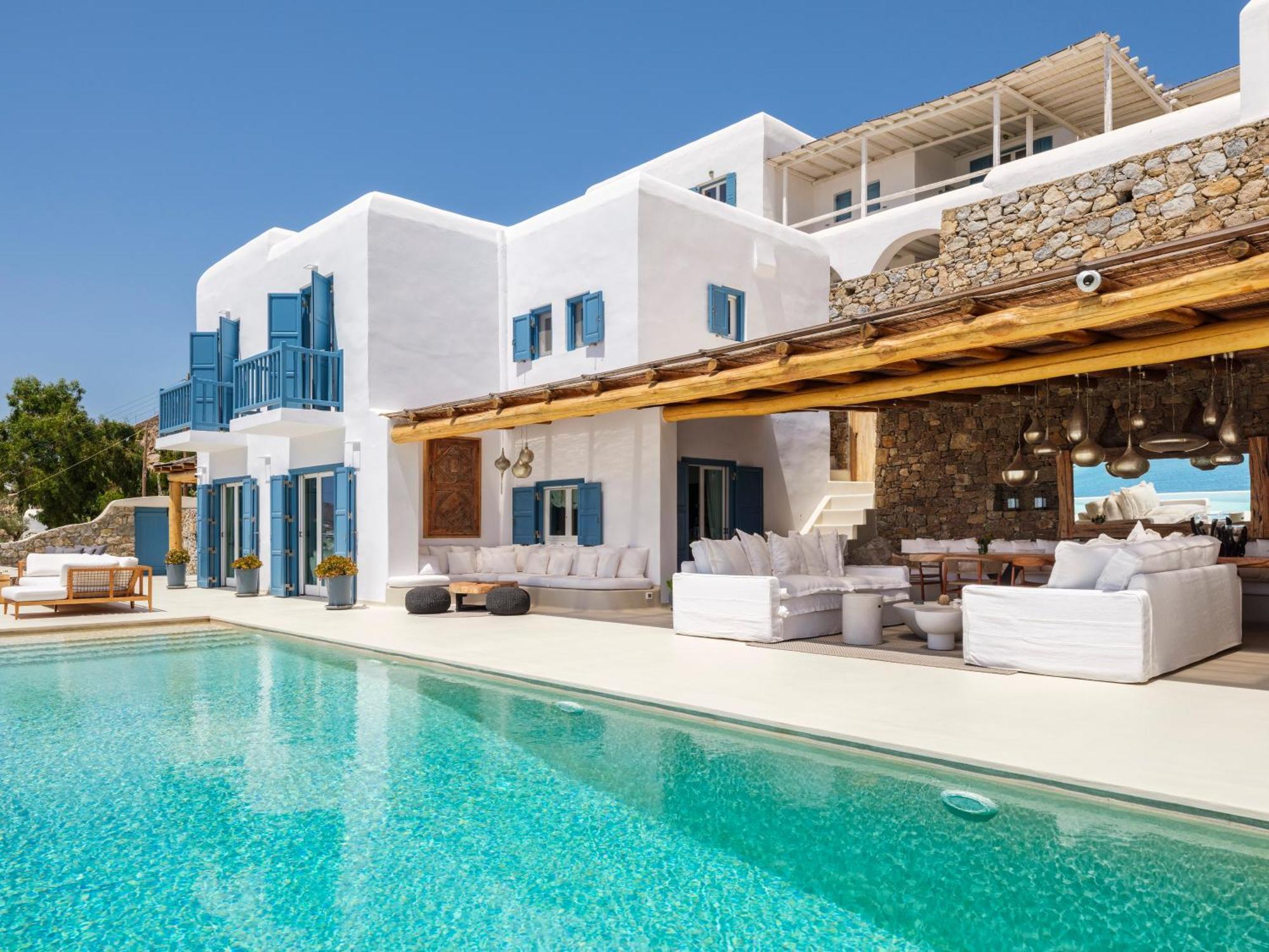 V&V Guest House - Luxury Suites Ornos  Exteriör bild